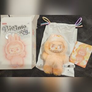 (SOLD) Pop Mart Labubu Big Into Energy Vinyl Plush Pendant (Happiness)